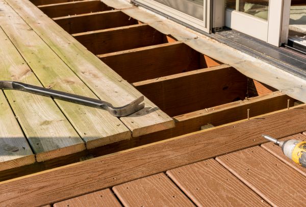 Cost of Old Deck Repair in Brighton